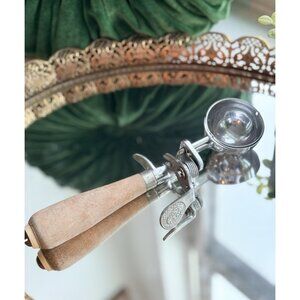 Vintage Benedict Indestructo Ice Cream Scoop w/ Hard Wood Handle Used Scooper